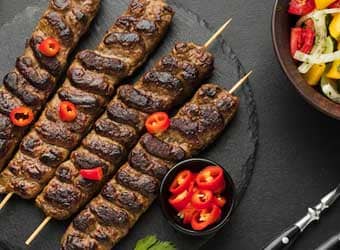 Lamb Seekh Kebab